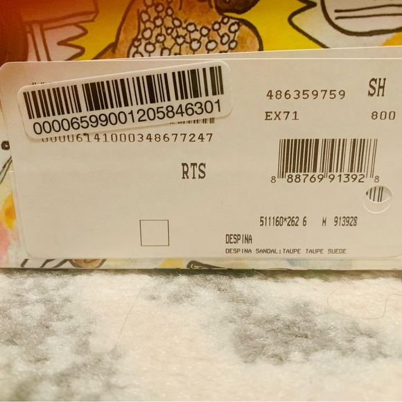 Charles David Despina sandal in taupe. Sz 6. New. - Picture 3 of 3